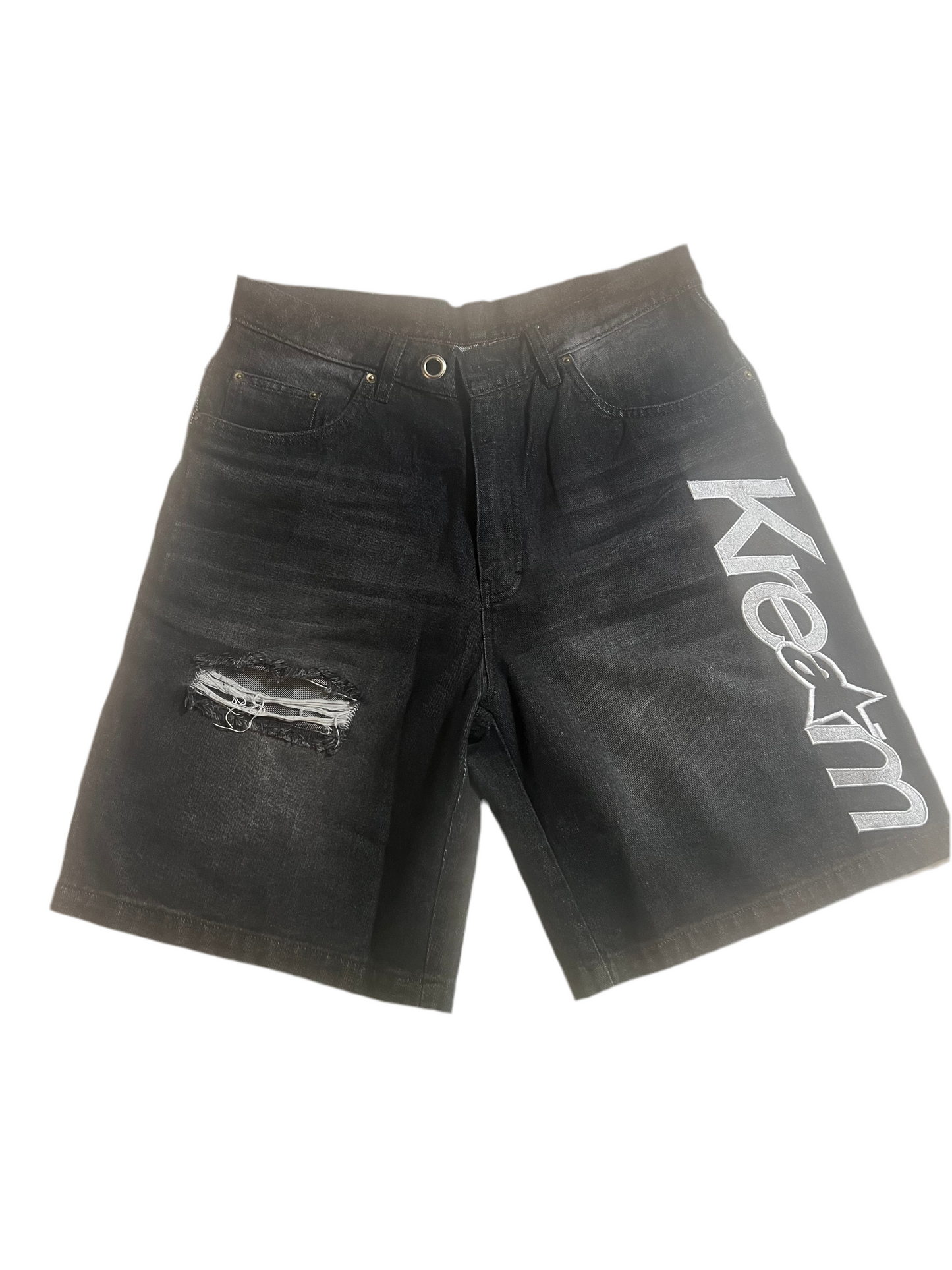 Kream Black Jorts